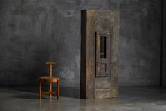 Rustic Cabinet with Iron Hardware, France, 19th Century