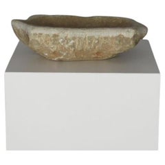 Rustic Carved Stone Catch All