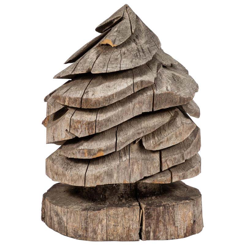 Rustic Carving Made from Tree Trunk at 1stDibs