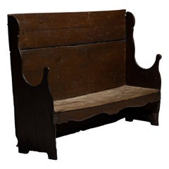 Rustic Catalan Bench, Spain, Circa 1750