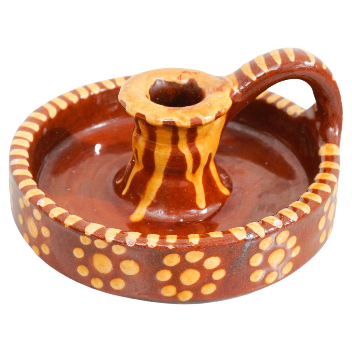 Four Vintage Swedish Ceramic Column Design White Candle Holders from