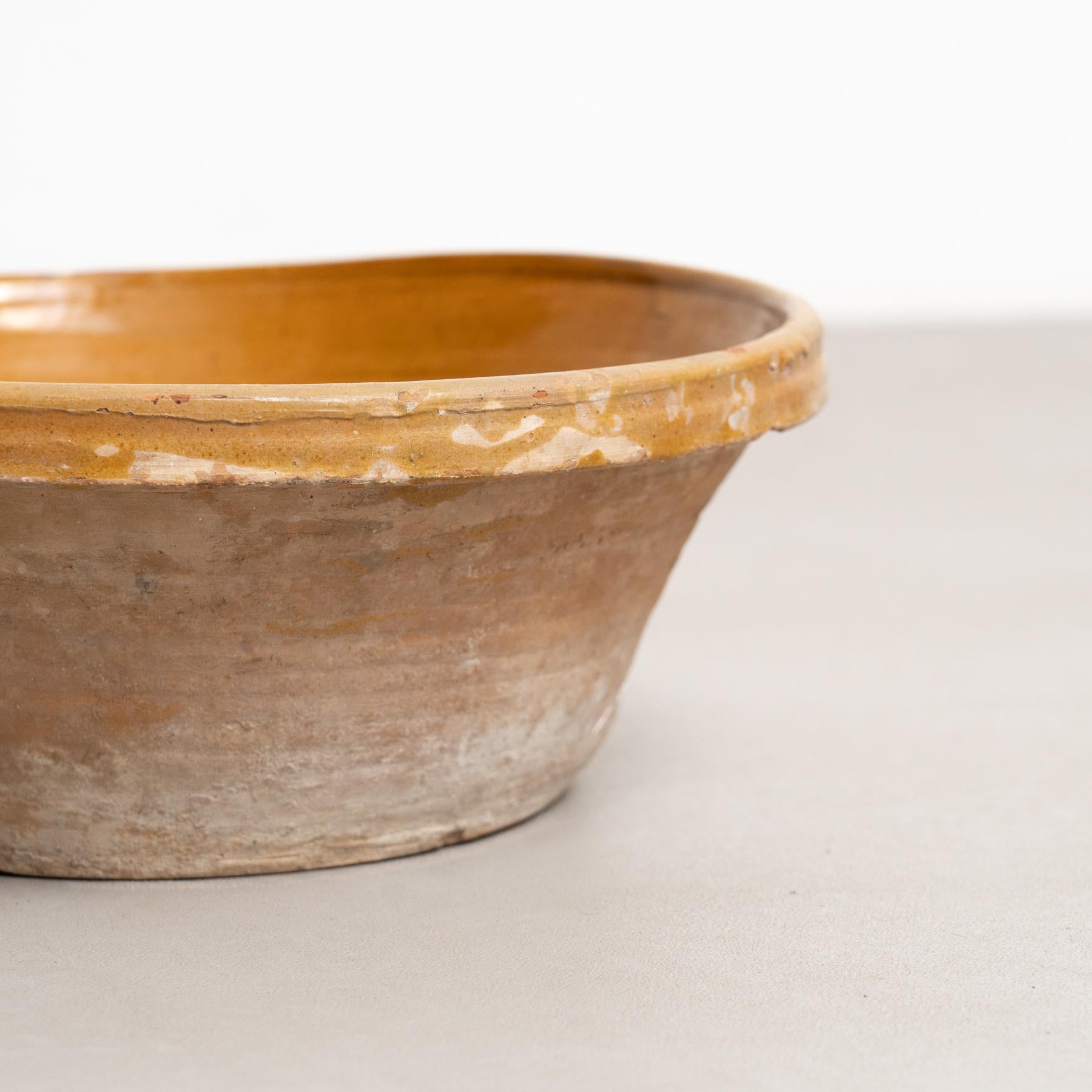Vase rustique en céramique - Début du 20e siècle, Circa 1940 en vente 2
