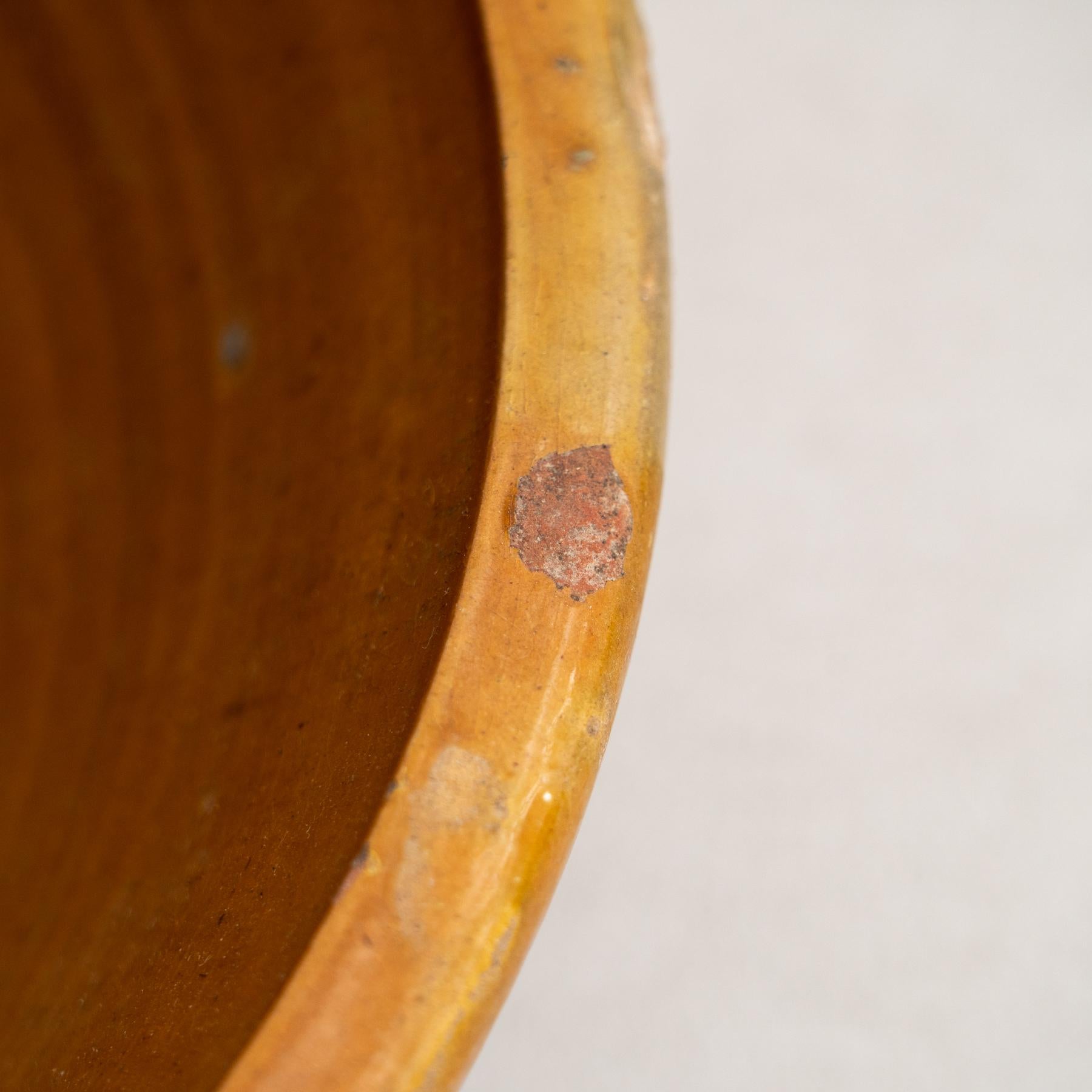 Vaso rustico in ceramica con bellissimi toni della terra - Inizio XX secolo in vendita 4