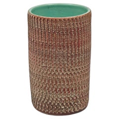 Rustic Ceramic vase by Jean Besnard