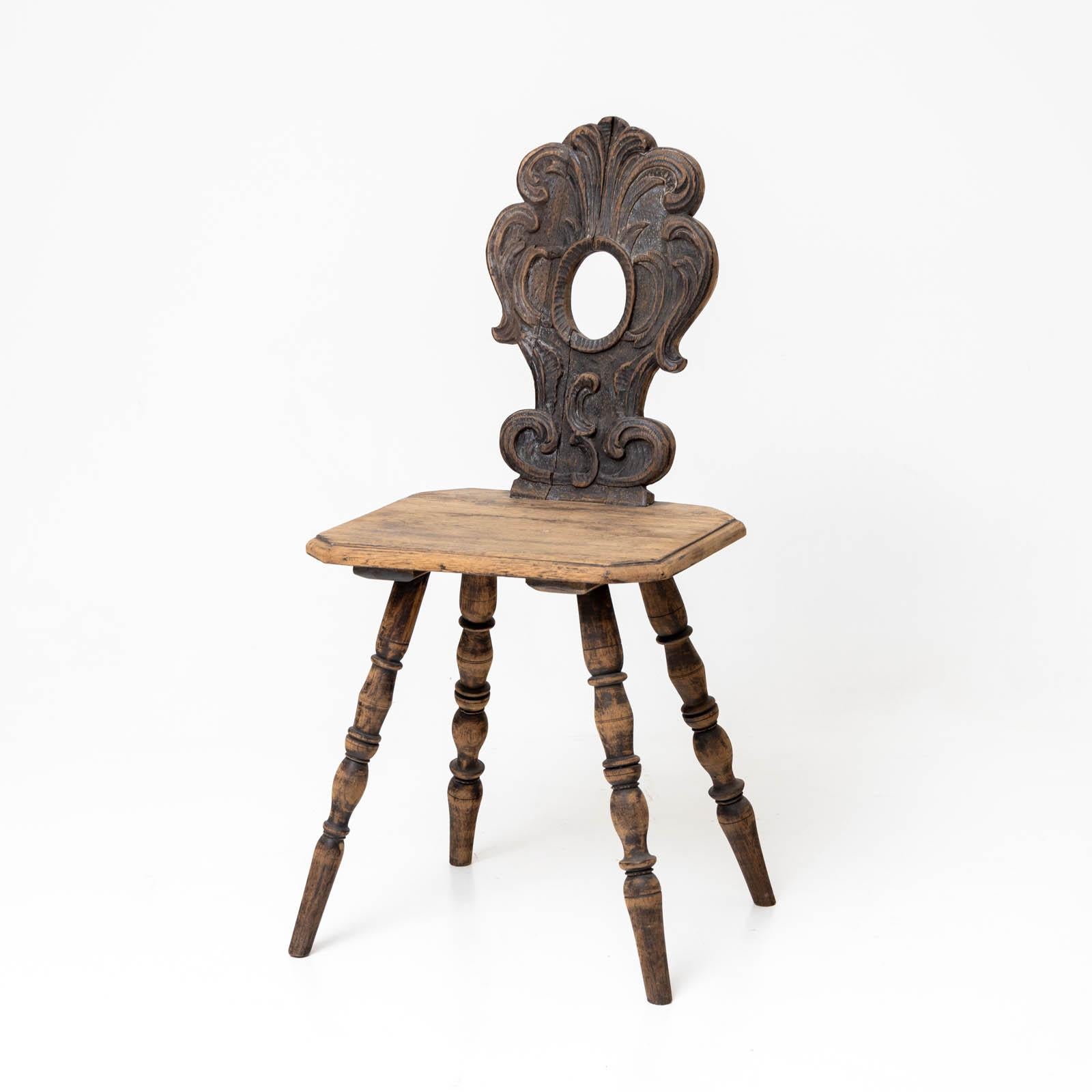 German Rustic chair, 18th/19th Century For Sale