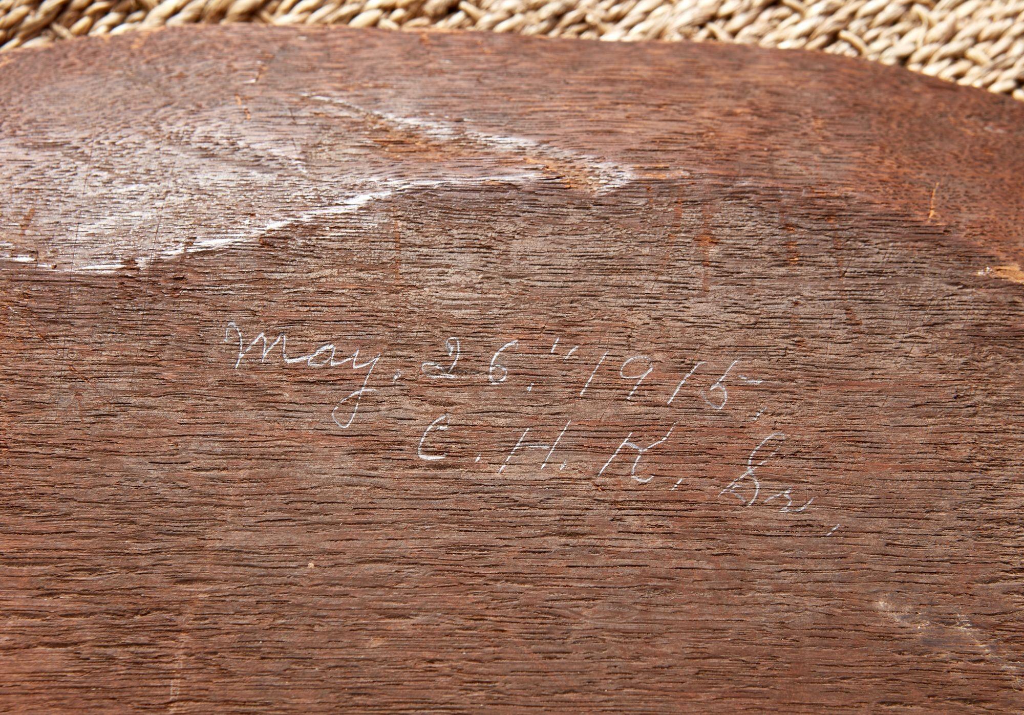 Table de grillon rustique à plateau de fromage en vente 3