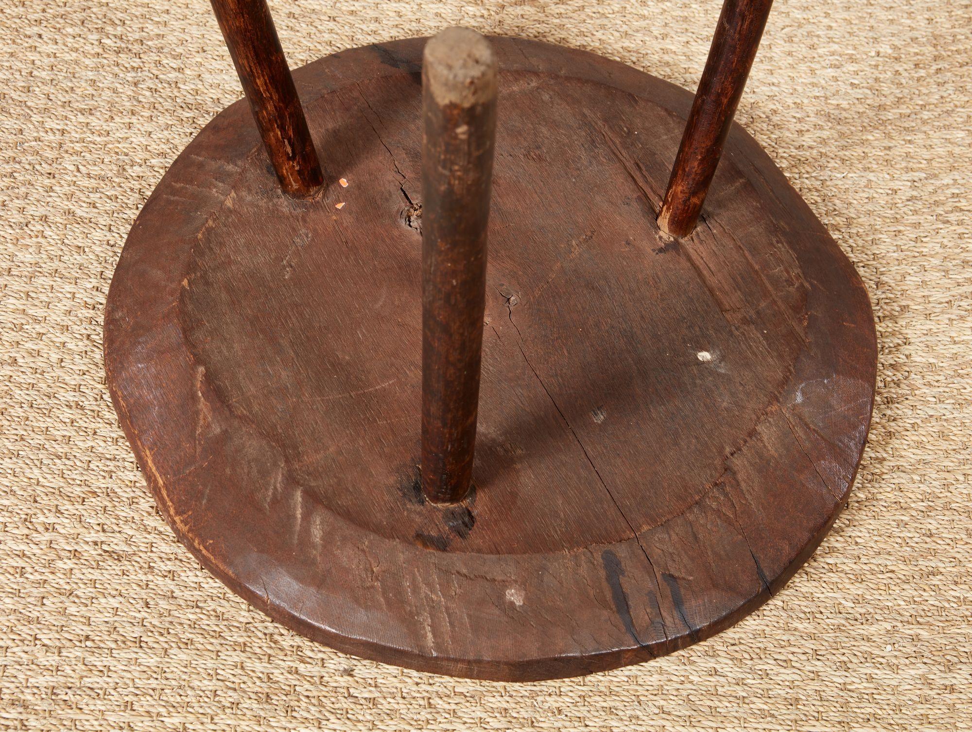 Table de grillon rustique à plateau de fromage en vente 4
