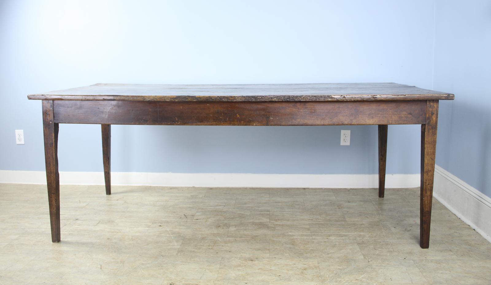 French Rustic Cherry Dining Table
