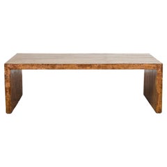 Rustic Chinese Used Coffee Table with Unusual Distressed Patina