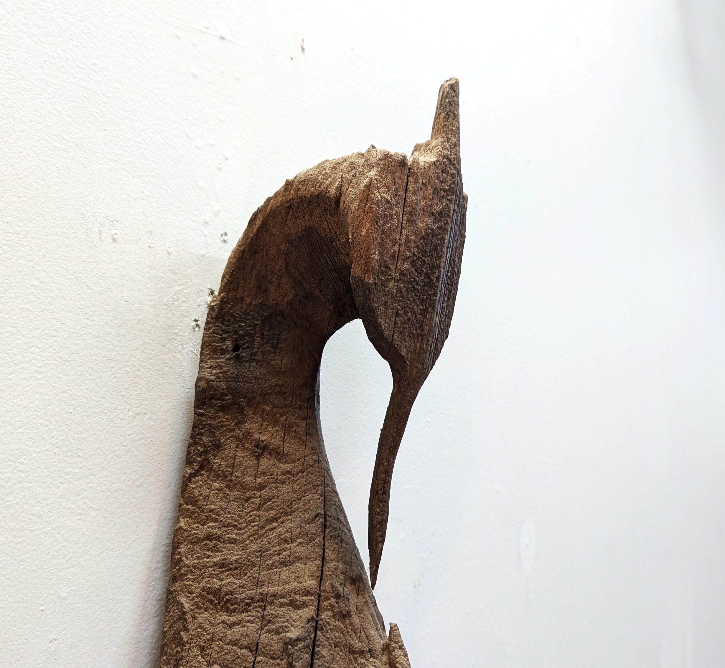 Rustic Chofa Sculpture In Distressed Condition For Sale In New York, NY