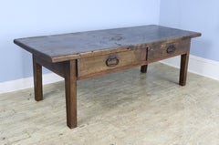 Rustic Chunky Spanish Poplar Coffee Table