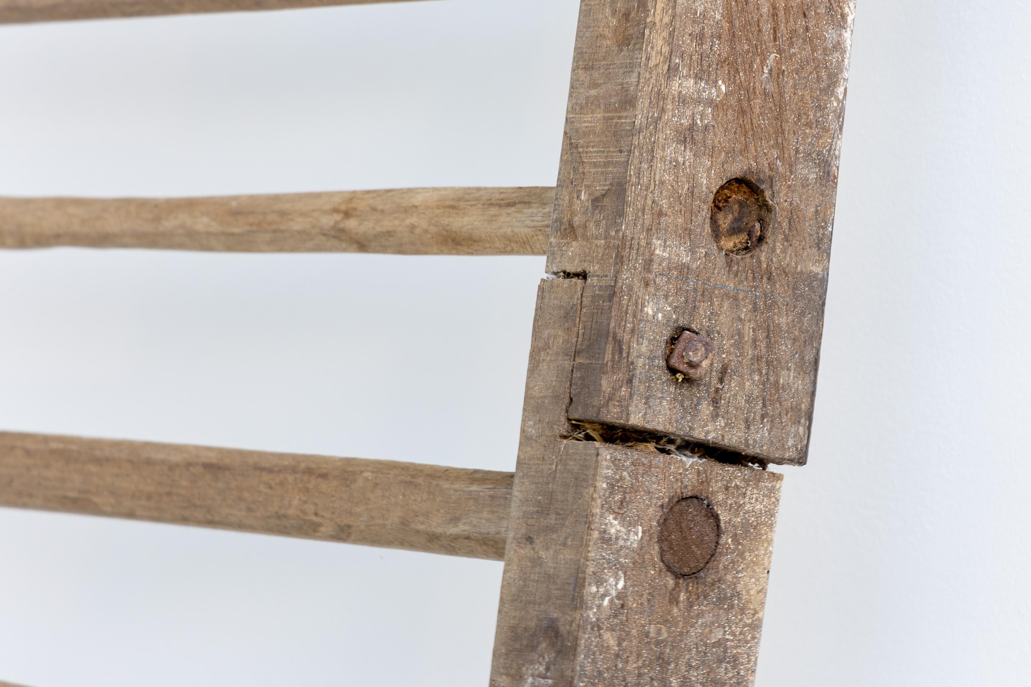 Rustikaler Kelim-Rahmen, Frankreich, 20. Jahrhundert (Holz) im Angebot