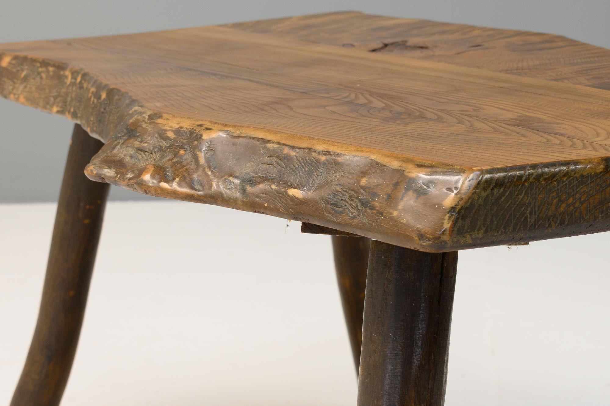 Milieu du XXe siècle Table basse rustique en vente