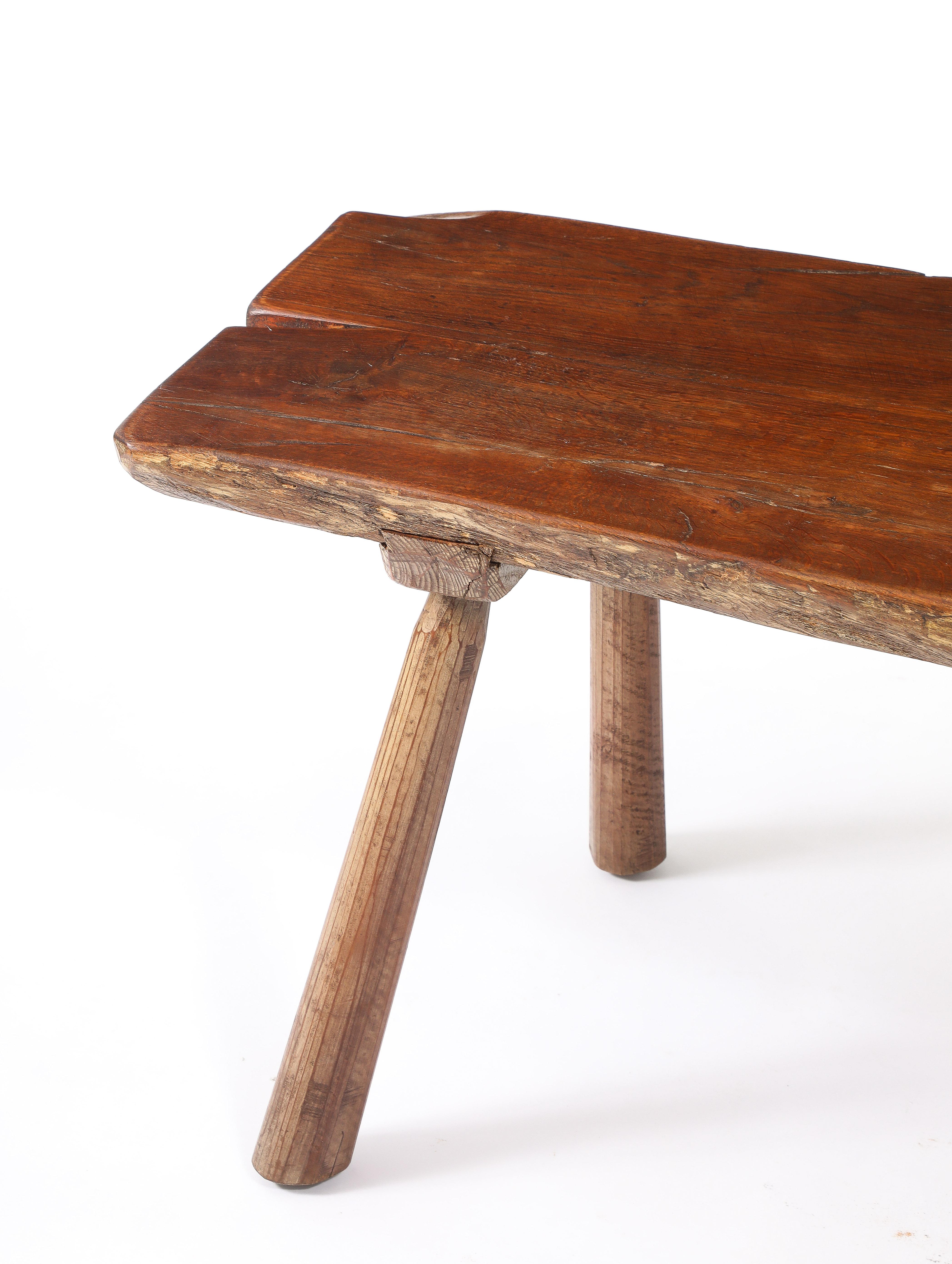 Table basse rustique, France, années 1950 en vente 2