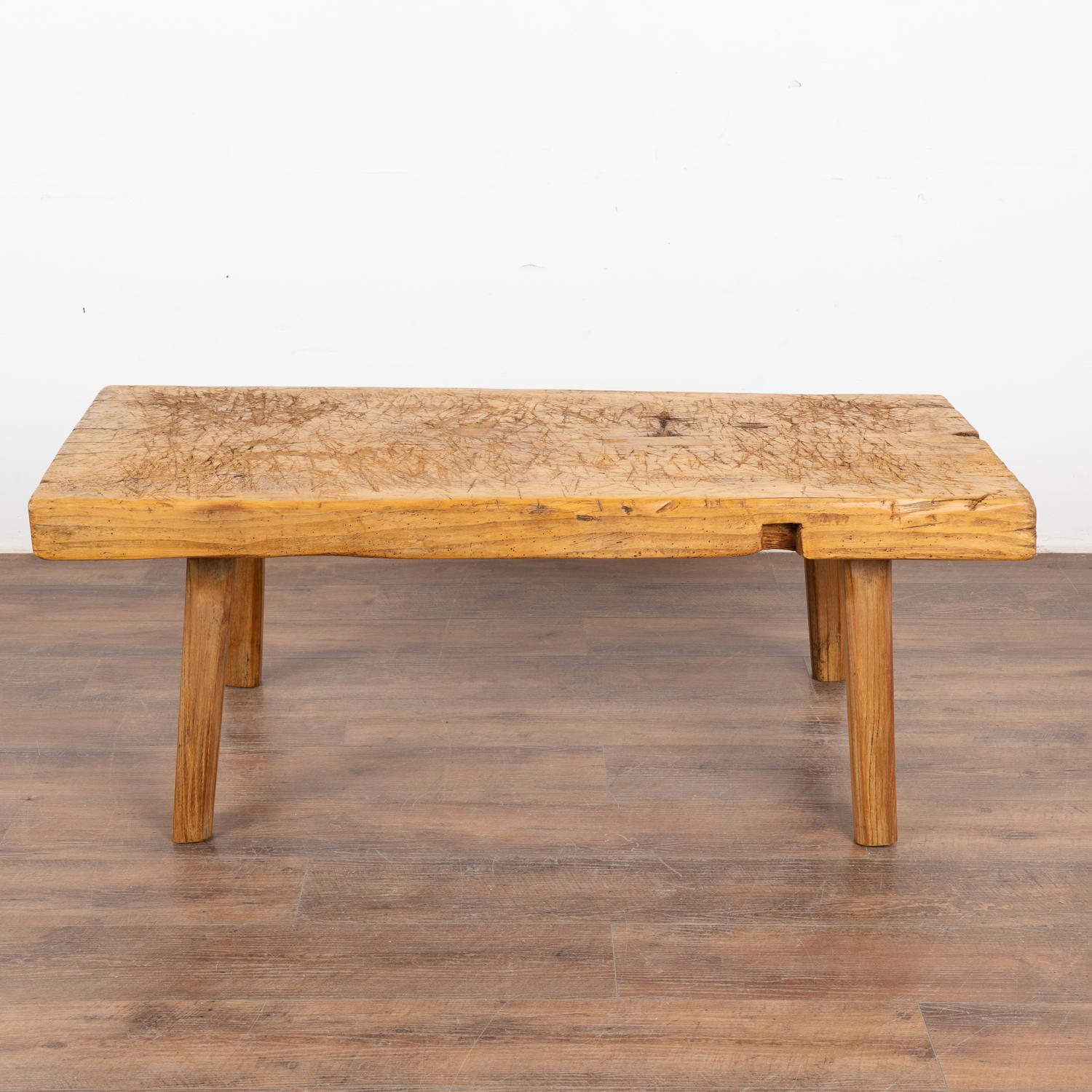 Hungarian Rustic Coffee Table from Hungary, circa 1890 For Sale