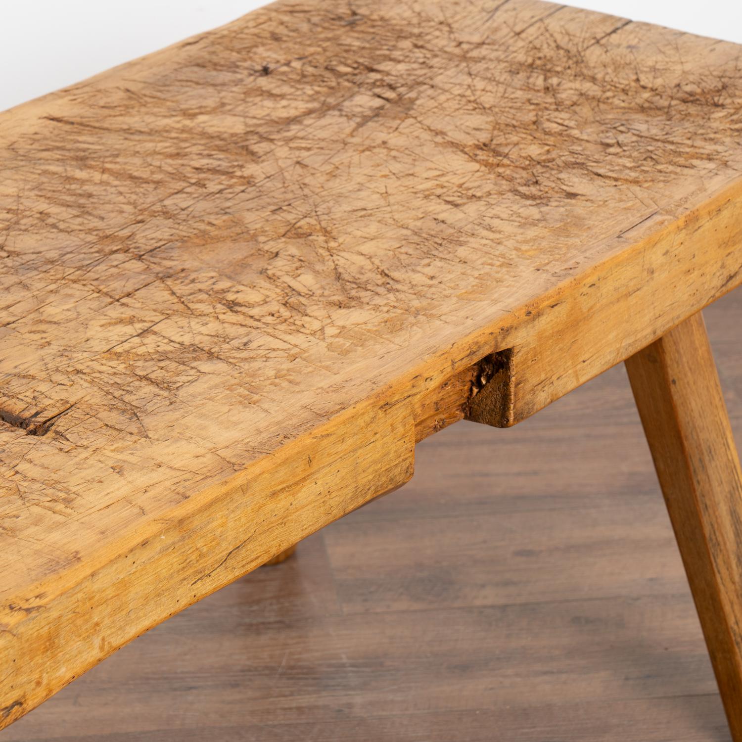 Rustic Coffee Table from Hungary, circa 1890 For Sale 2