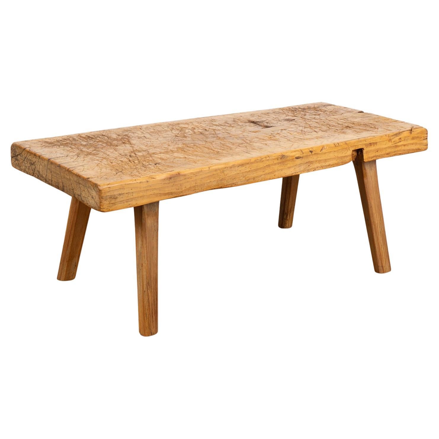 Rustic Coffee Table from Hungary, circa 1890 For Sale