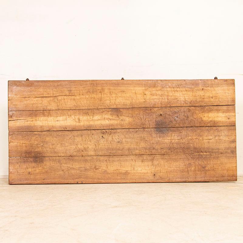 Rustic Coffee Table Vintage Plank Work Table 2