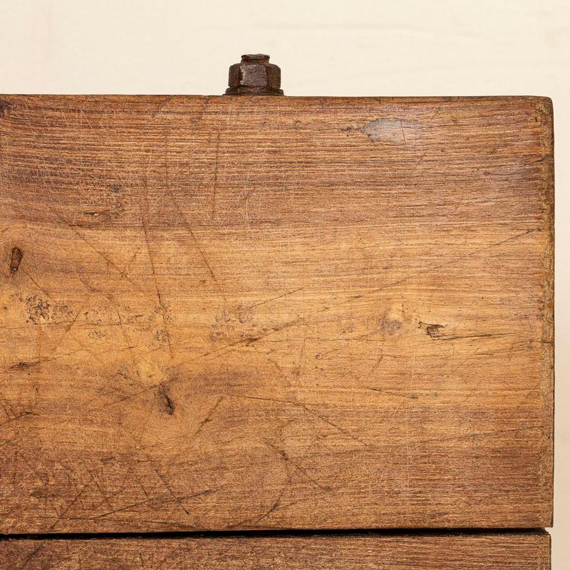 Rustic Coffee Table Vintage Plank Work Table 3
