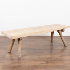 Rustic Coffee Table with Peg Legs, Hungary circa 1900's
