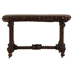 Rustic Console From Stephen Sondheim's Estate