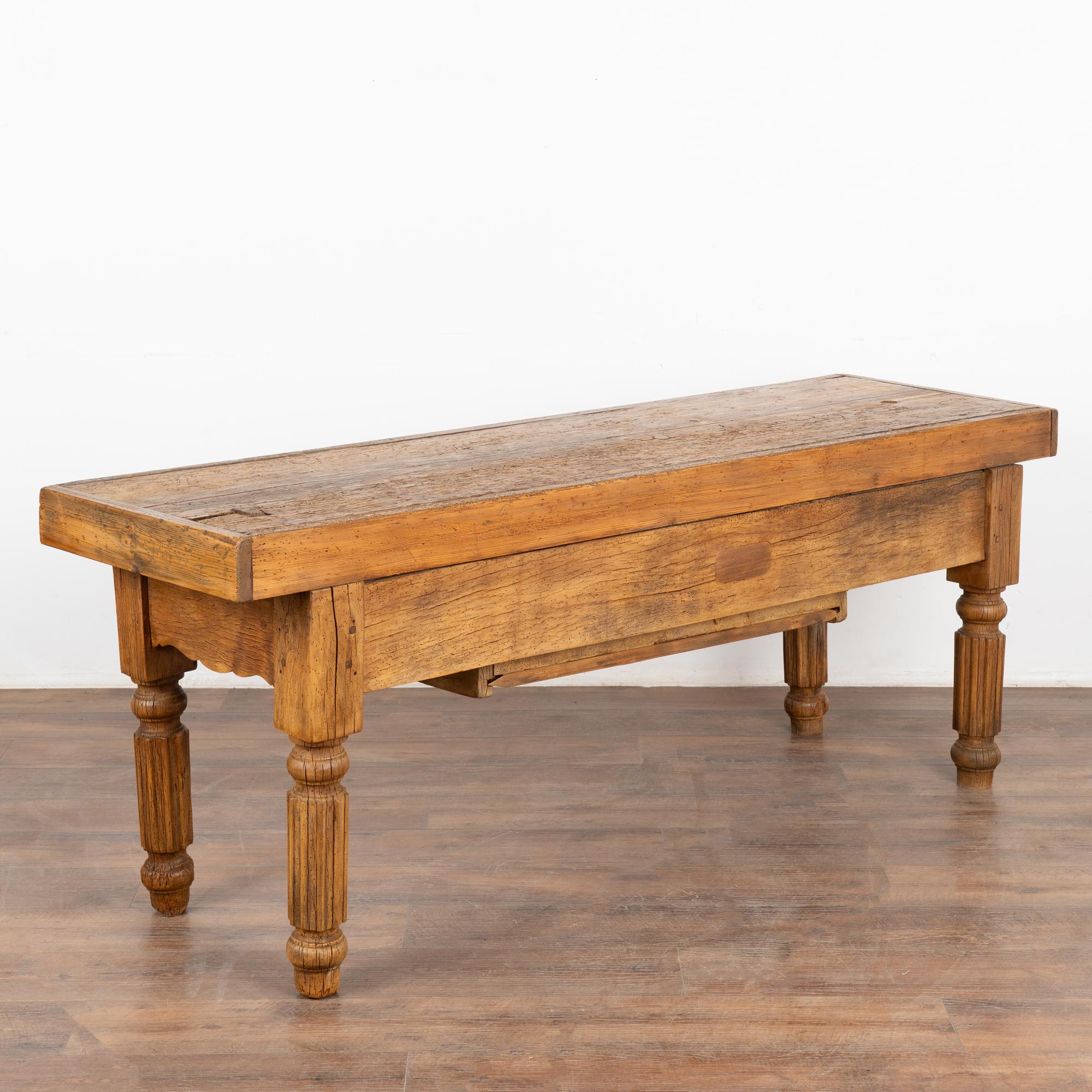Rustic Console Table from France, circa 1840-60 6