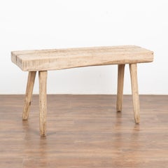 Rustic Console Table with Peg Legs, Hungary circa 1890