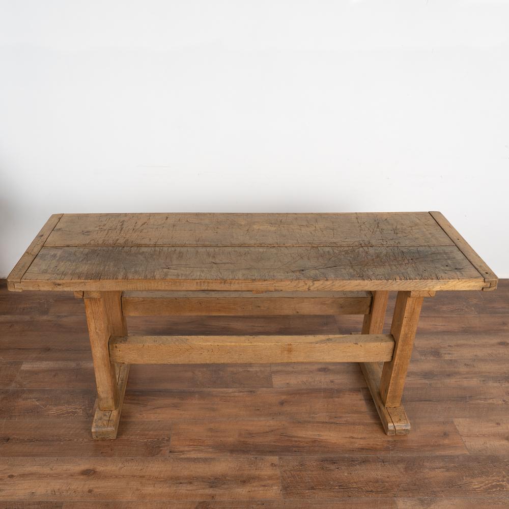 Hungarian Rustic Console Table Work Table from Hungary, circa 1890
