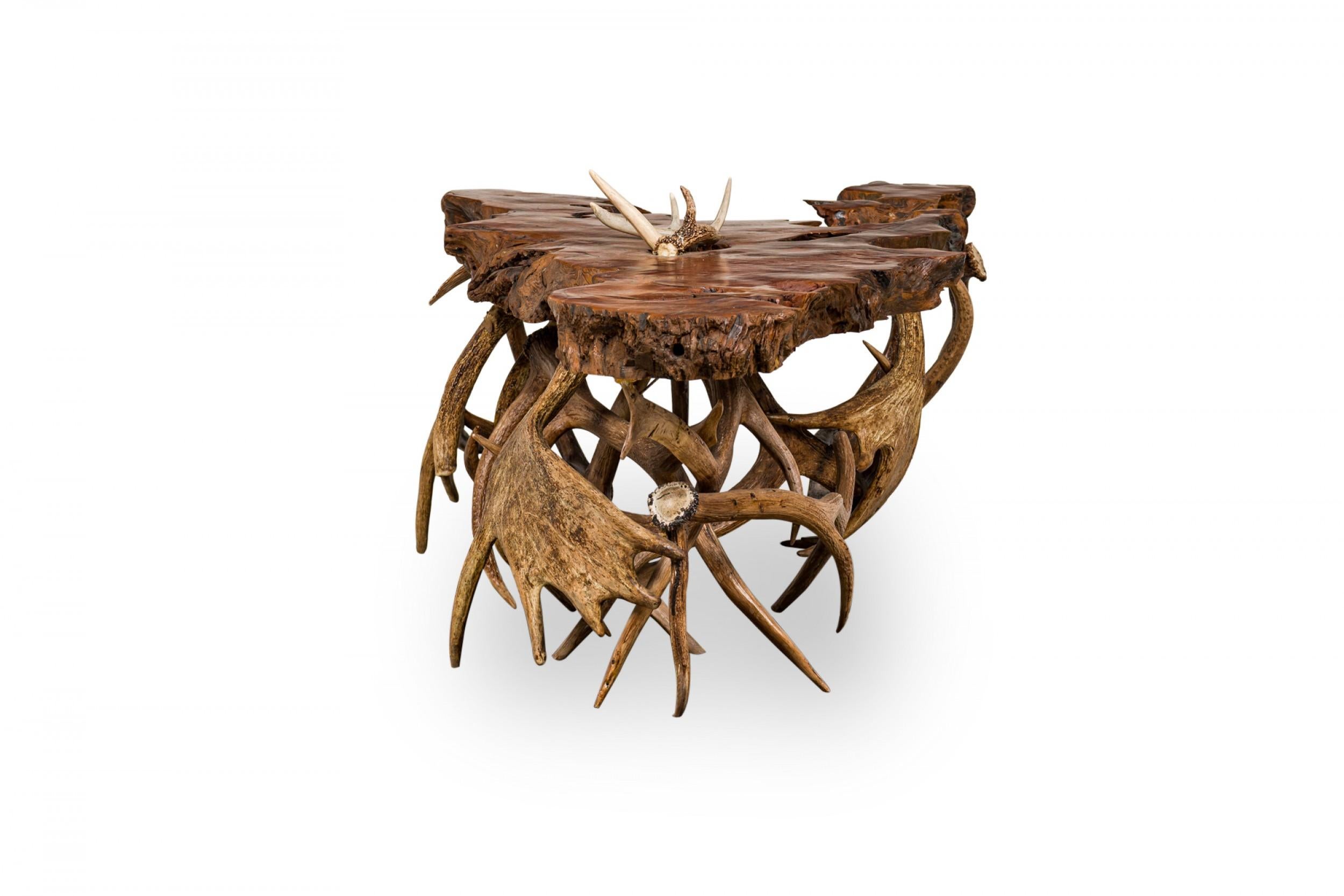 moose antler coffee table