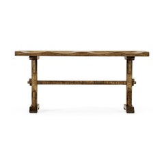 Rustic Country Driftwood Bench