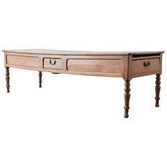 Rustic Country French Farmhouse Display Table or Console