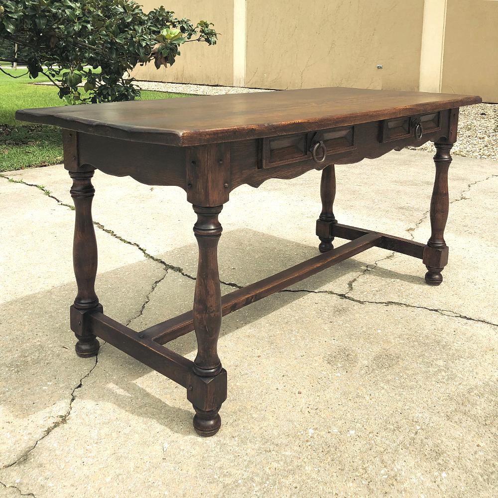 Rustic Country French Oak Desk, Writing Table 2