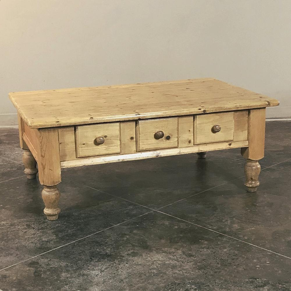 pine coffee tables with drawers
