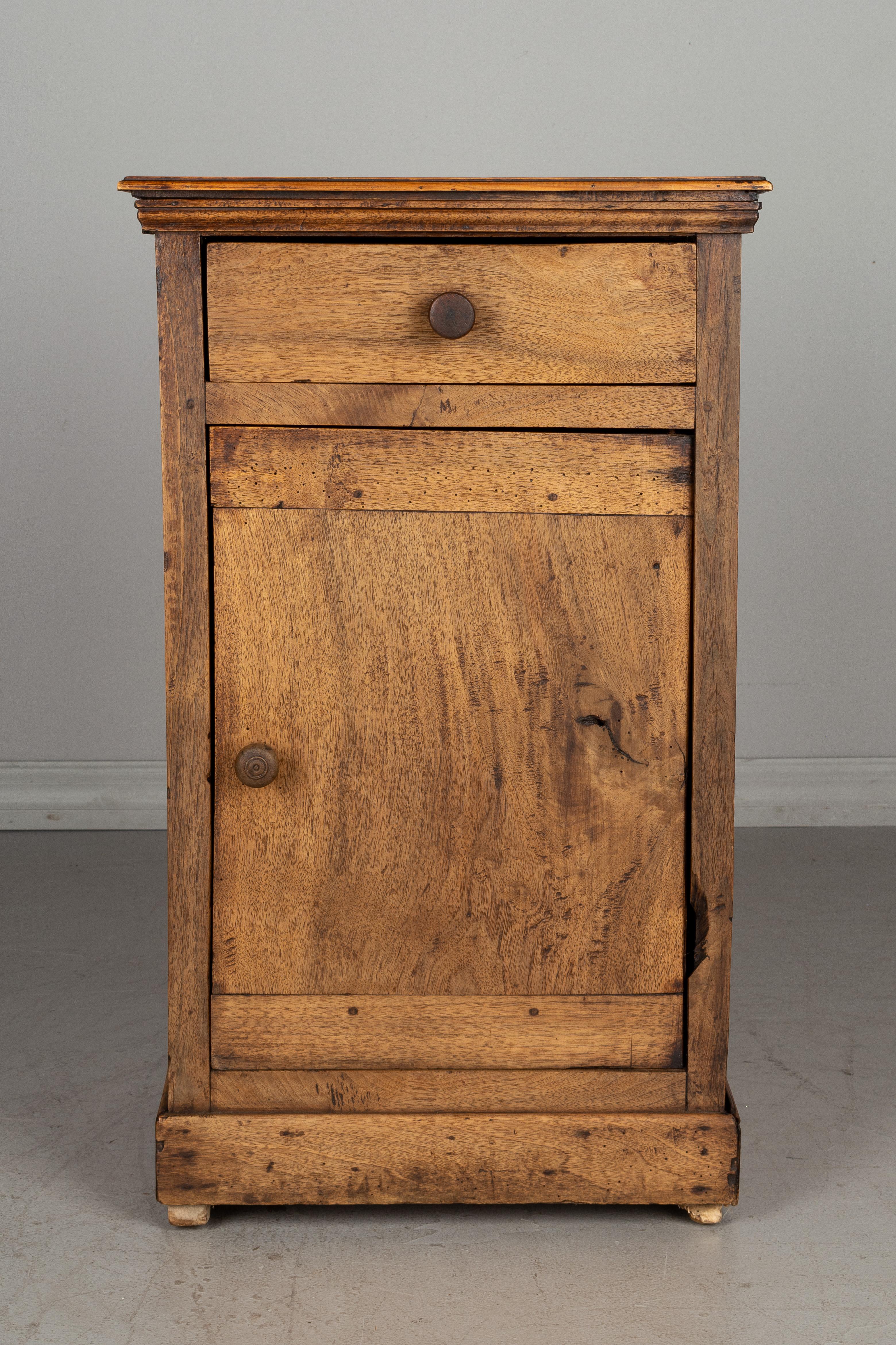 Hand-Crafted Rustic Country French Side Table