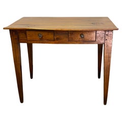 Antique Rustic Country French Side Table