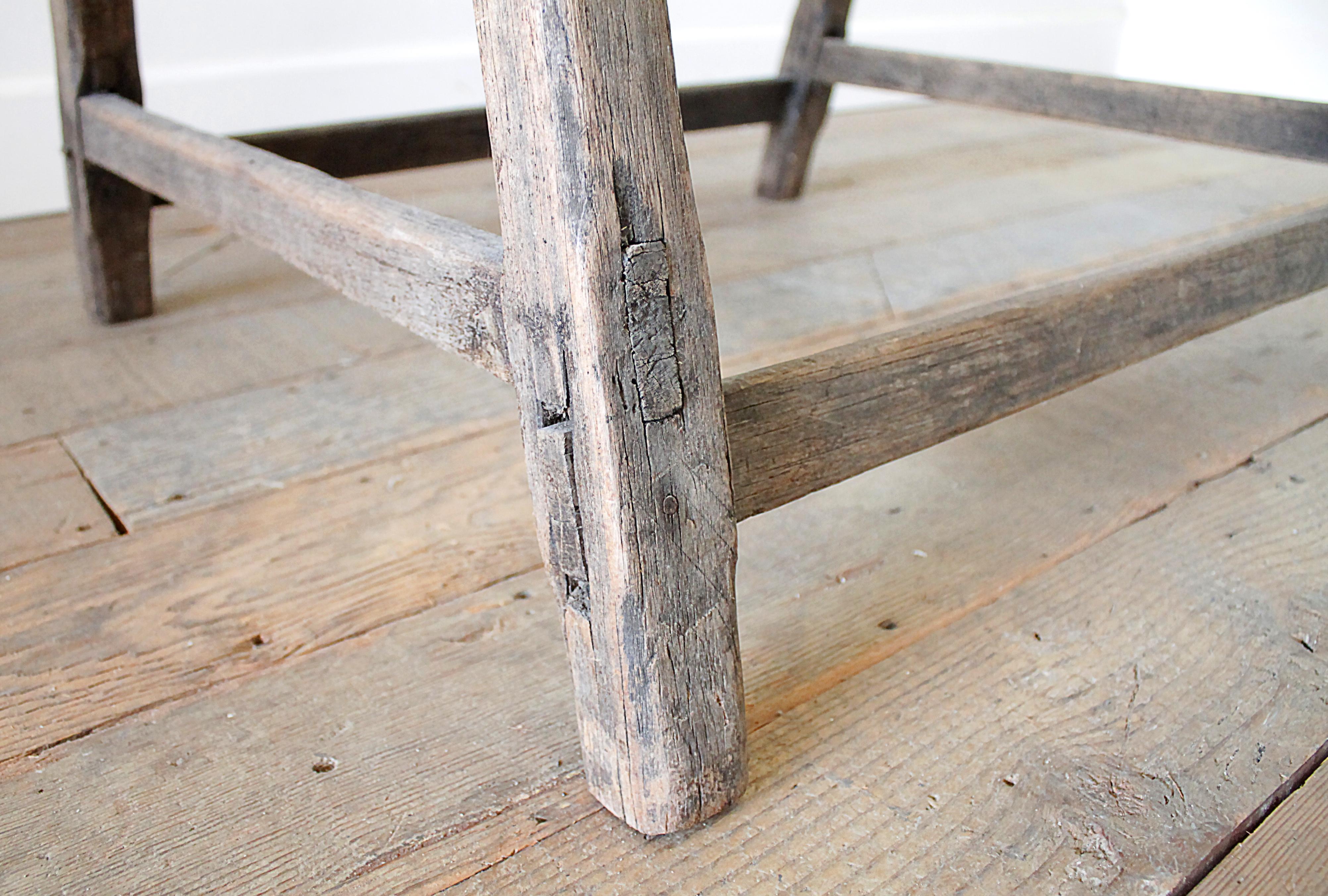 Rustic Country French Style Side Table 6