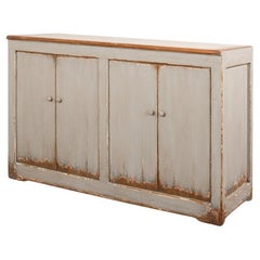 Rustic Country Painted Sideboard