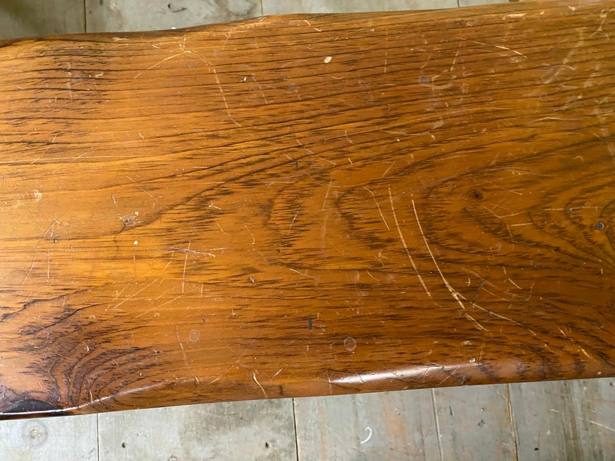 Rustic Country Pine Bench 1