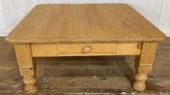 Table basse rustique en pin rustique