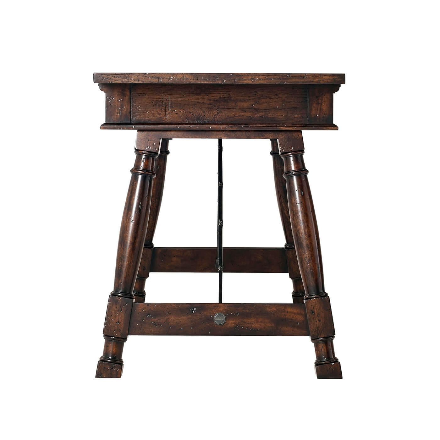 Vietnamese Rustic Country Style Writing Table For Sale