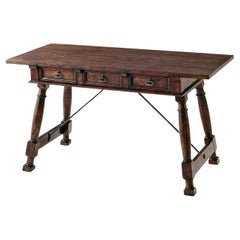Rustic Country Style Writing Table