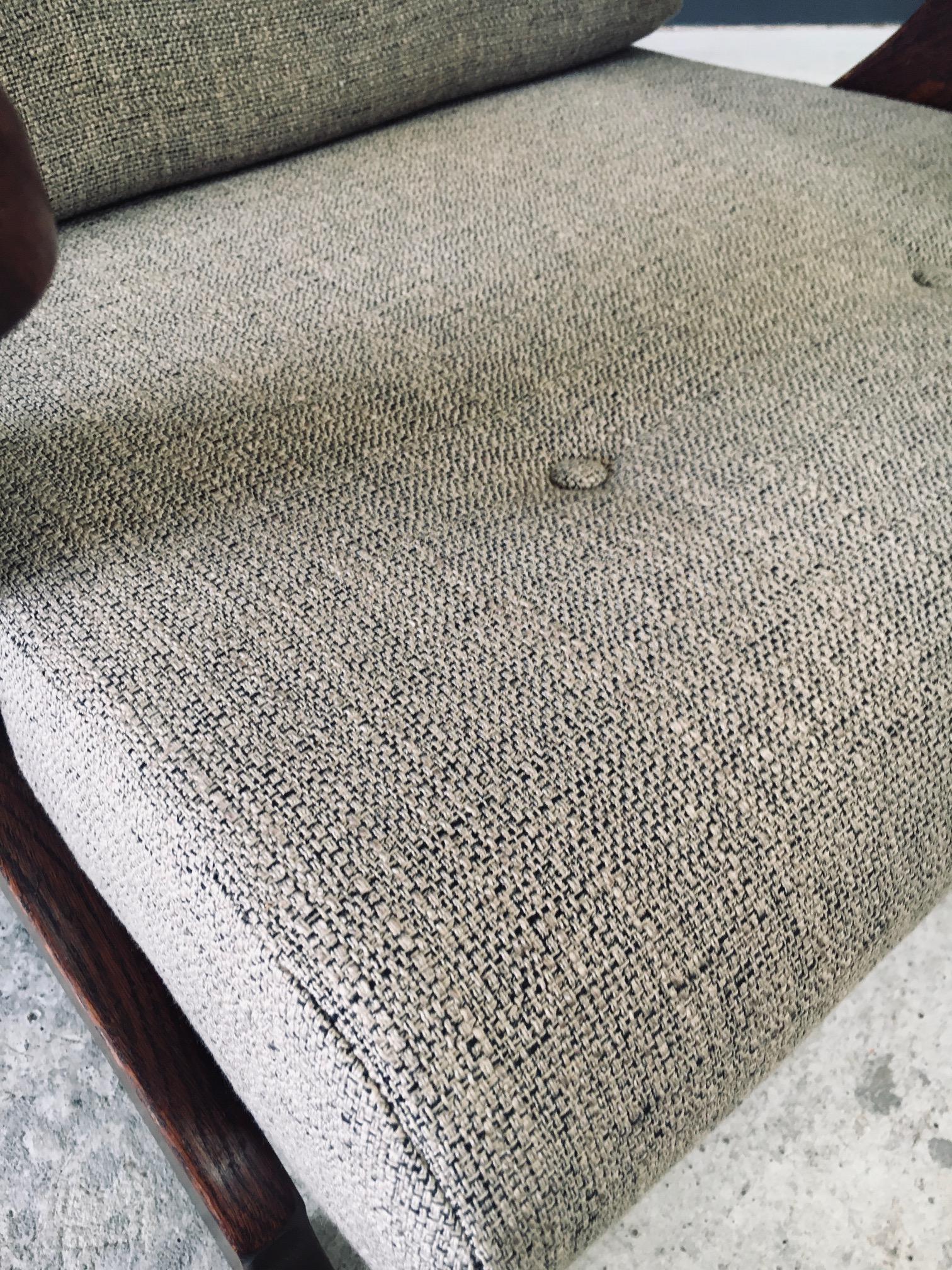 Rustic Design X Frame Lounge Chairs, Belgien 1950er Jahre im Angebot 12