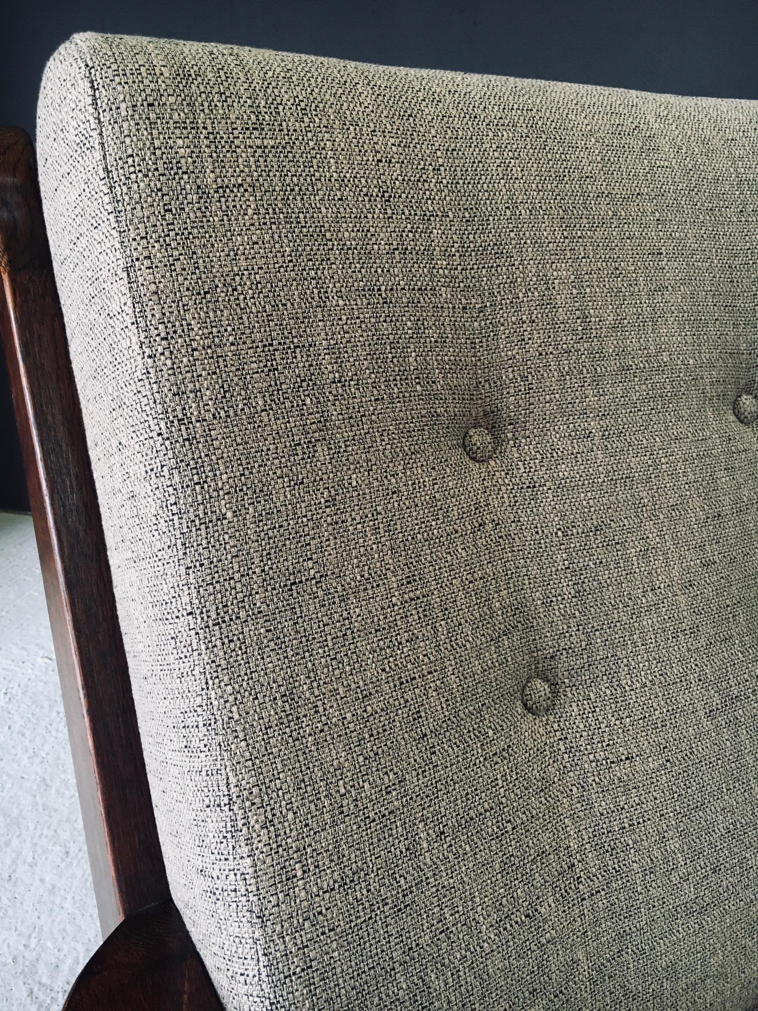 Rustic Design X Frame Lounge Chairs, Belgien 1950er Jahre im Angebot 13