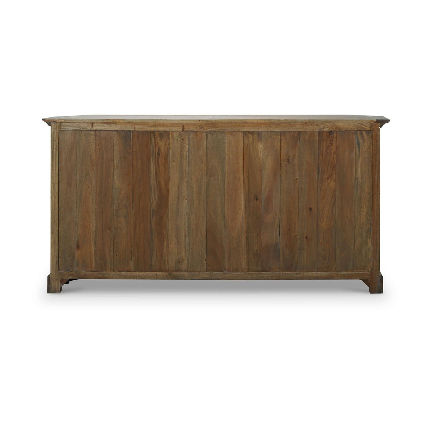 Glass Rustic Display Cabinet For Sale
