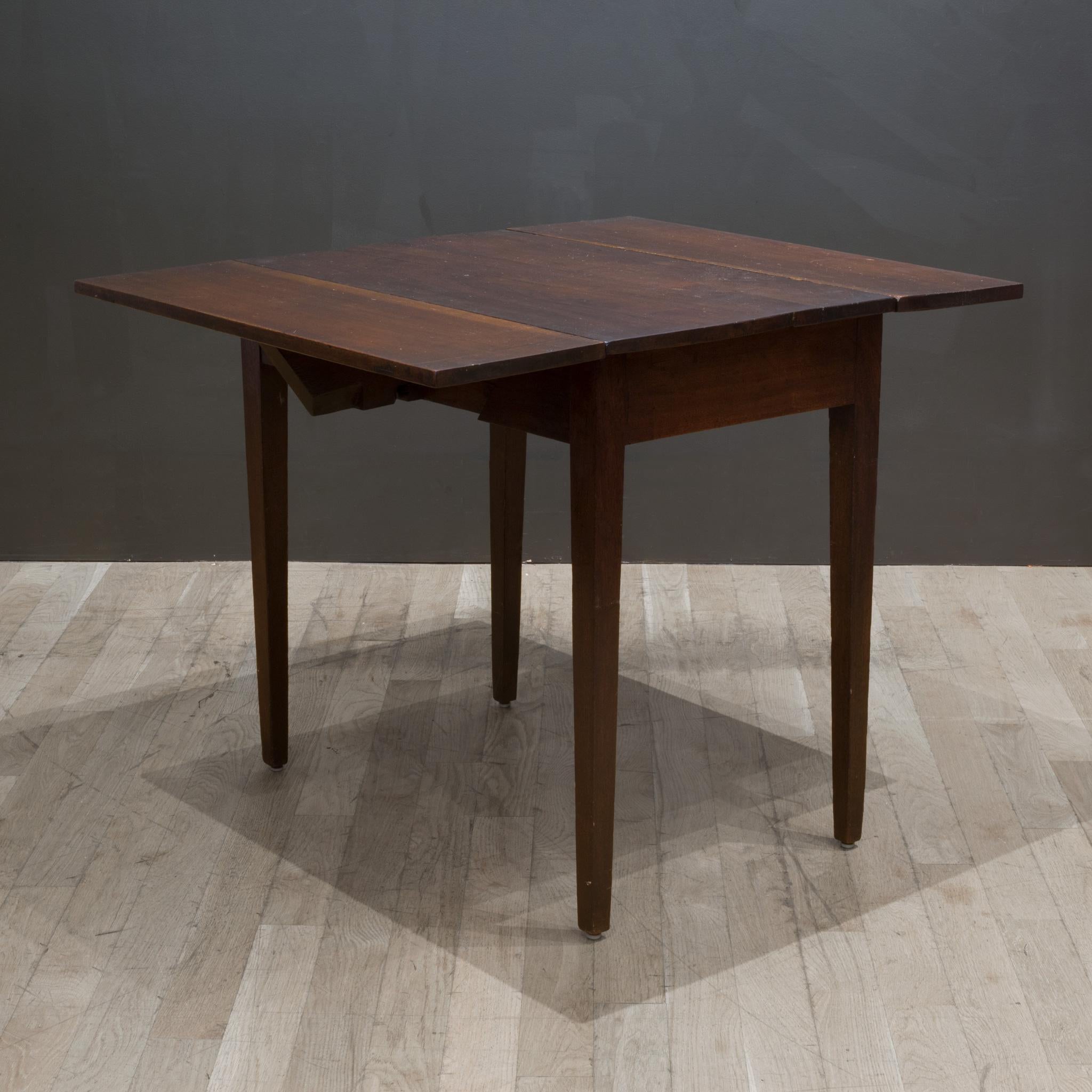 Rustic Drop Leaf Dining Table/Console c.1940 In Good Condition In San Francisco, CA