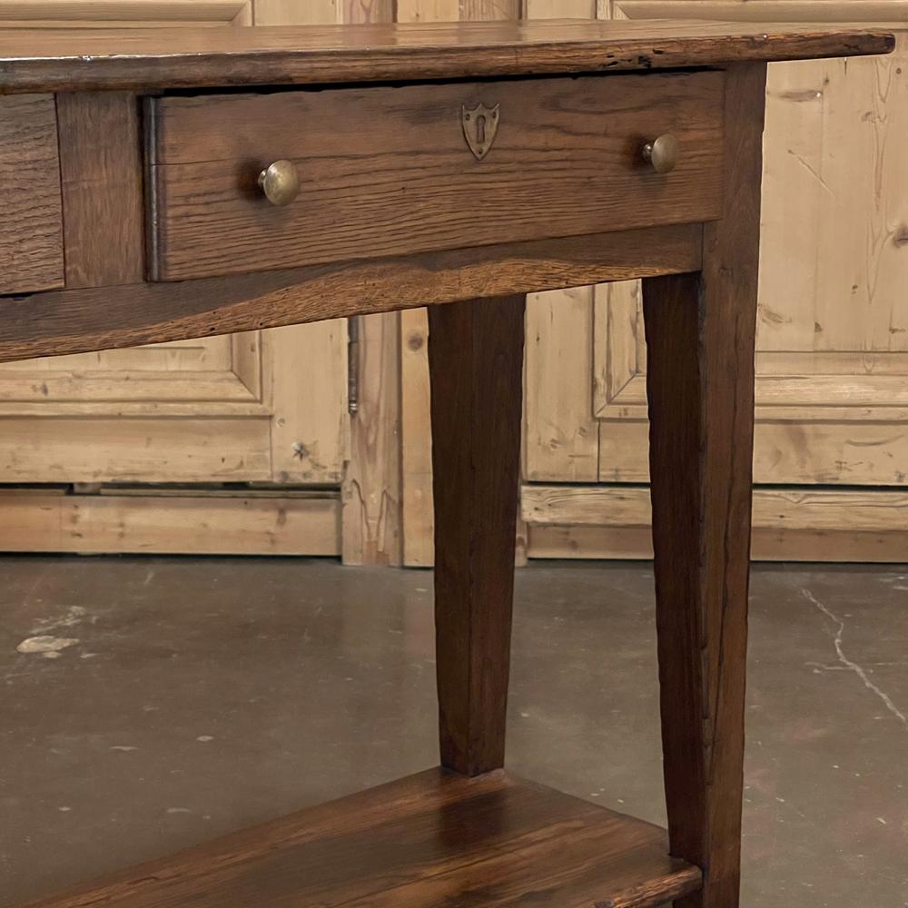 Rustic Early 19th Century Console ~ Sideboard ~ Sofa Table 8