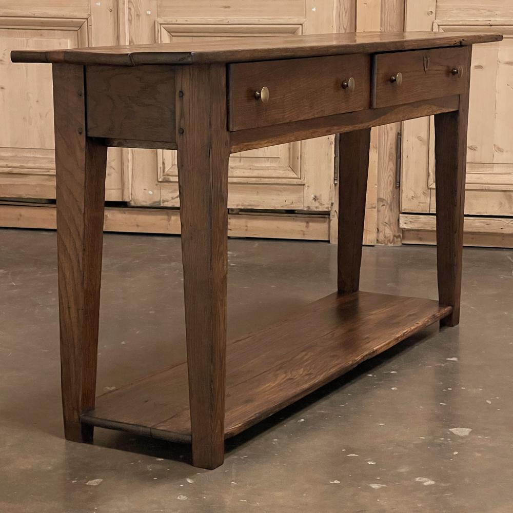 Rustic Early 19th Century Console ~ Sideboard ~ Sofa Table 10