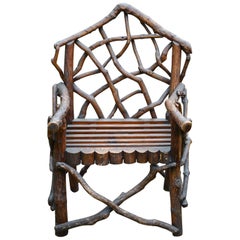 Rustic English Armchair