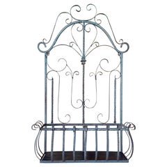 Rustic European Retro Wrought Iron Wall Planter