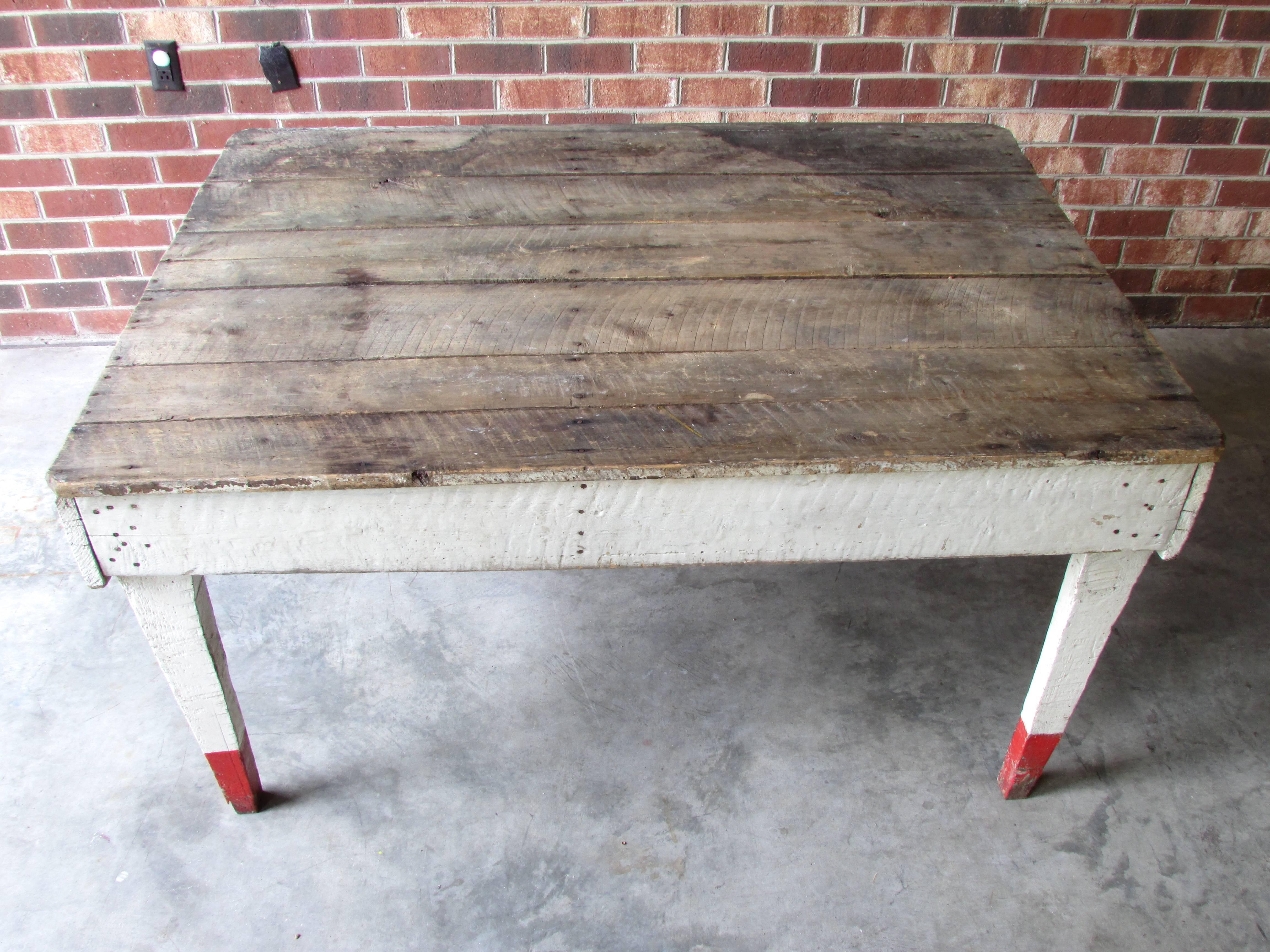 Country Rustic Farm Table For Sale